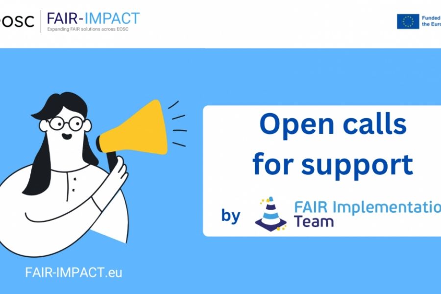 FAIR IMPACT first Open Calls launched! 